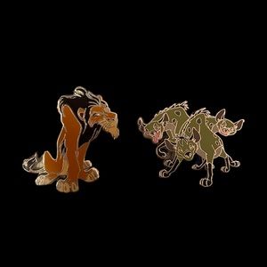 “Scar with Hyenas” Disney Pins